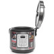 Мультиварка Holmer HMC-31SS, Inox/Black, 900W, об'єм 5л, 31 програма, мультишеф, дисплей, антипригарне покриття, підтримка температури, таймер відстрочки старту, книга рецептів