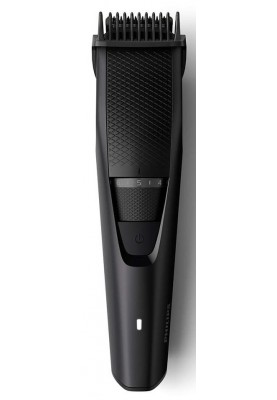 Тример Philips BT3234/15, Black, для бороди та вусів, 1 насадка, 20 налаштувань довжини 0,5-10мм, волога очистка, телескопічна насадка, живлення акумулятор/мережа, індикатором заряду, стрижка вологого волосся, швидка зарядка