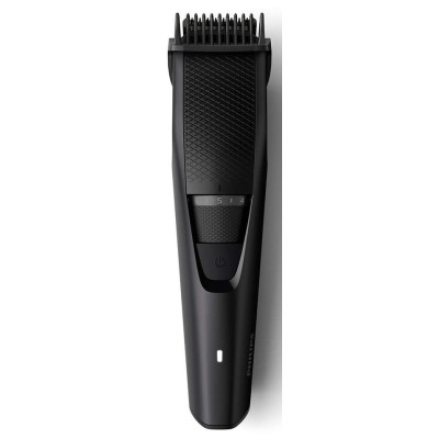 Тример Philips BT3234/15, Black, для бороди та вусів, 1 насадка, 20 налаштувань довжини 0,5-10мм, волога очистка, телескопічна насадка, живлення акумулятор/мережа, індикатором заряду, стрижка вологого волосся, швидка зарядка