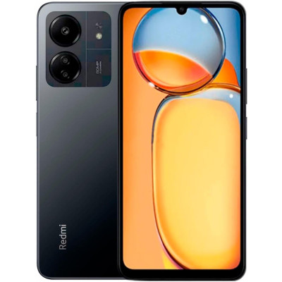 Смартфон Xiaomi Redmi 13C Midnight Black, 2 Nano-SIM, 6.74" (1600х720) IPS, MediaTek Helio G85 2x2.0GHz+6x1.8GHz, RAM 8GB, ROM 256GB, MicroSD (Max 1Tb), GPS, Wi-Fi, BT, LTE, 4 Cam, Li-Ion 5000mAh, Android 13