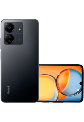 Смартфон Xiaomi Redmi 13C Midnight Black, 2 Nano-SIM, 6.74" (1600х720) IPS, MediaTek Helio G85 2x2.0GHz+6x1.8GHz, RAM 8GB, ROM 256GB, MicroSD (Max 1Tb), GPS, Wi-Fi, BT, LTE, 4 Cam, Li-Ion 5000mAh, Android 13