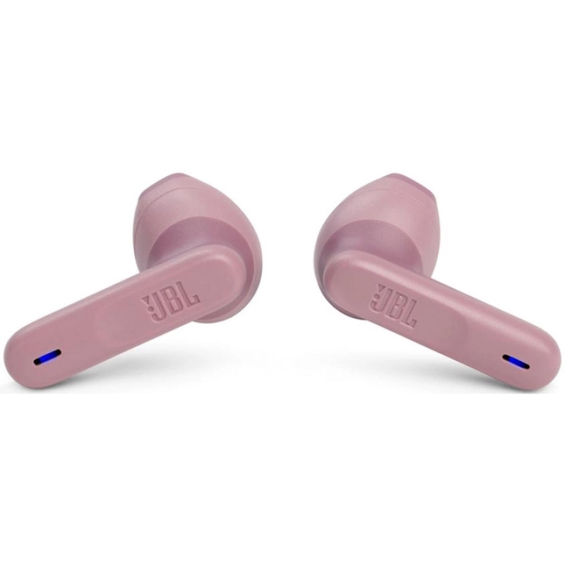 Навушники JBL Vibe 300 TWS, Pink, Bluetooth, мікрофон, чохол з функцією зарядки (JBLV300TWSPIKEU)