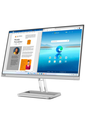 Монітор 27" Lenovo L27i-40, Grey, IPS, 1920x1080 (16:9), 4 мс, 100 Гц, 300 кд/м², 1300:1, 178°/178°, VGA/2xHDMI, VESA 100x100 мм, FreeSync (67ABKAC4UA)