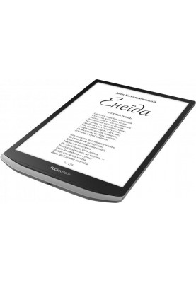 Електронна книга 10.3" PocketBook 1040D InkPad X PRO Mist Grey, E Ink Mobius, сенсорна, 1872x1404, підсвічування SMARTlight, Wi-Fi, Bluetooth, 32Gb, 1Gb, 3200 mAh, USB Type-C, 350 г (PB1040D-M-WW)
