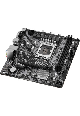 Мат.плата LGA1700, ASRock H610M-HDV/M.2 R2.0, H610, 2xDDR4, Int.Video(CPU), 4xSATA3, 1xM.2, 1xPCI-E 4.0 x16, 1xPCI-E 3.0 x1, ALC897, RTL8111H, 4xUSB3.2/6xUSB2.0, VGA/HDMI/DP, MicroATX
