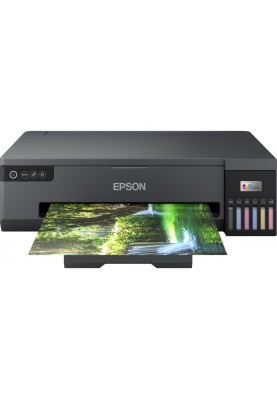 Принтер струменевий кольоровий A3+ Epson L18050, Black, 6-колірний, WiFi, 5760х1440 dpi, до 22/22 стор/хв, USB, вбудоване СБПЧ, чорнило Epson 108 (C11CK38403)