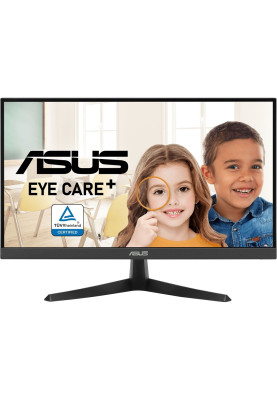 Монітор 21.45" Asus VY229Q, Black, LED, IPS, 1920x1080 (16:9), 1 мс, 75 Гц, 250 кд/м², 1000:1, 178°/178°, HDMI/DP, 2x2 Вт, VESA 100x100 мм, FreeSync