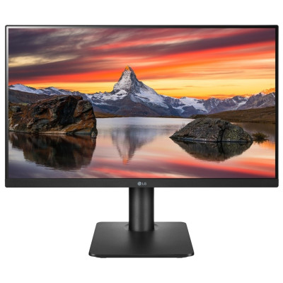 Монітор 23.8" LG 24MP450-B, Black, WLED, IPS 1920x1080 (16:9) 5 мс, 75 Гц, 1000:1, 250 кд/м², 178°/178°, HDMI/VGA/DP, Vesa 75x75, AMD FreeSync