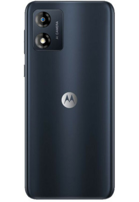 Смартфон Motorola E13, Cosmic Black, 2 Nano-SIM, 6.5" (1600х720) IPS, Unisoc Tiger T606 (8x1.6GHz), RAM 8Gb, ROM 128Gb, MicroSD (до 512 ГБ), GPS, Wi-Fi, BT, LTE, 2 Cam, Li-Ion 5000mAh, Android 13