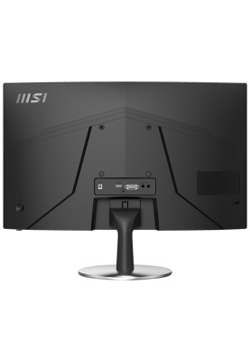 Монітор вигнутий 23.6" MSI PRO MP2422C, Black, WLED, VA, 1920x1080 (16:9), 1 мс, 100 Гц, 250 кд/м², 3000:1, 1500R, 178°/178°, 2х2 Вт, VGA/HDMI, VESA 100x100 мм