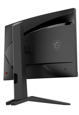Монітор вигнутий 23.8" MSI G24C6P E2, Black, WLED, VA, 1920x1080 (16:9), 1 мс, 180 Гц, 250 кд/м², 3000:1, 1500R, 178°/178°, 2xHDMI/DP, VESA 100x100 мм, Adaptive Sync