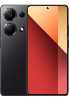 Смартфон Xiaomi Redmi Note 13 Pro Midnight Black, 2 Nano-SIM, 6.67" (2400х1080, 120 гц) AMOLED, MediaTek Helio G99 (2x2.2 GHz + 6x2.0 GHz), RAM 8GB, ROM 256GB, MicroSD (Max 1Tb), GPS, Wi-Fi, BT, LTE, 4 Cam, Li-Ion 5000mAh, Android 13