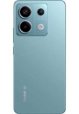 Смартфон Xiaomi Redmi Note 13 Pro 5G Ocean Teal, 2 Nano-SIM, 6.67" (2712х1220, 120 гц) AMOLED, Qualcomm Snapdragon 7s Gen 2 (4x2.4 GHz + 4x1.95 GHz), RAM 8GB, ROM 256GB, GPS, Wi-Fi, BT, LTE, 4 Cam, Li-Ion 5100mAh, Android 13