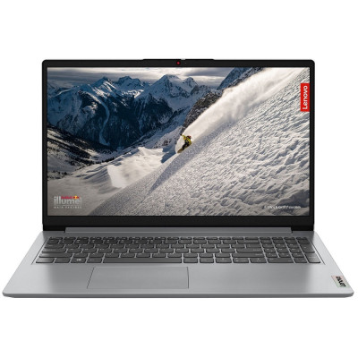 Ноутбук 15" Lenovo IdeaPad 1 15AMN7 (82VG00KJRA) Cloud Grey 15.6" матовий Full HD 1920x1080, AMD Ryzen 3 7320U 2.4-4.1GHz, RAM 16Gb, SSD 1Tb, AMD Radeon 610M Graphics, DOS