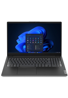 Ноутбук 15" Lenovo IdeaPad V15 G3 IAP (82TT00KVRA) Business Black 15.6" FullHD 1920x1080 матовий, Intel Core i3-1215U 3.3-4.4GHz, RAM 16GB, SSD 256GB, Intel UHD Graphics, DOS