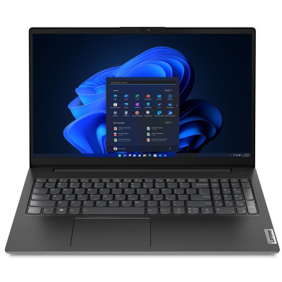 Ноутбук 15" Lenovo IdeaPad V15 G3 IAP (82TT00KVRA) Business Black 15.6" FullHD 1920x1080 матовий, Intel Core i3-1215U 3.3-4.4GHz, RAM 16GB, SSD 256GB, Intel UHD Graphics, DOS