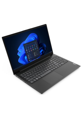 Ноутбук 15" Lenovo IdeaPad V15 G3 IAP (82TT00KVRA) Business Black 15.6" FullHD 1920x1080 матовий, Intel Core i3-1215U 3.3-4.4GHz, RAM 16GB, SSD 256GB, Intel UHD Graphics, DOS
