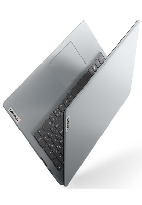 Ноутбук 15" Lenovo IdeaPad 1 15ADA7 (82R100AJRA) Cloud Grey 15.6" FullHD 1920x1080 IPS матовий, AMD Ryzen 3 3250U 2.6-3.5GHz, RAM 8GB, SSD 512GB, AMD Radeon Graphics, DOS