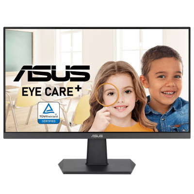 Монітор 27" Asus VA27EHF, Black, LED, IPS, 1920x1080 (16:9), 1 мс, 100 Гц, 250 кд/м², 1300:1, 178 ° / 178 °, HDMI, VESA 100x100 мм, 1