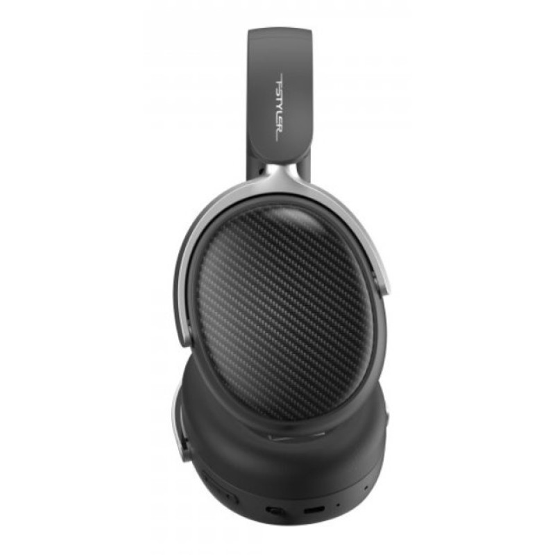 Навушники бездротові A4Tech BH350C "Fstyler", Black, Bluetooth, мікрофон, динаміки 40 мм, активне шумозаглушення, 500 mAh