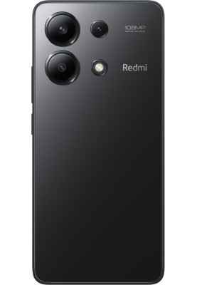 Смартфон Xiaomi Redmi Note 13 Midnight Black, 2 Nano-SIM, 6.67" (2400х1080, 120 гц) AMOLED, Qualcomm Snapdragon 685 (4x2.8 GHz + 4x1.9 GHz), RAM 6GB, ROM 128GB, MicroSD (Max 1Tb), GPS, Wi-Fi, BT, LTE, 4 Cam, Li-Ion 5000mAh, Android 13