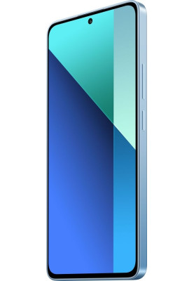 Смартфон Xiaomi Redmi Note 13 Ice Blue, 2 Nano-SIM, 6.67" (2400х1080, 120 гц) AMOLED, Qualcomm Snapdragon 685 (4x2.8 GHz + 4x1.9 GHz), RAM 6GB, ROM 128GB, MicroSD (Max 1Tb), GPS, Wi-Fi, BT, LTE, 4 Cam, Li-Ion 5000mAh, Android 13