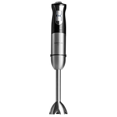 Блендер Liberton LHB-0311, Black, 1000W, занурювальній, плавне рег швидкості, вінчик, мірний стакан, подрібнювач, мультиподрібнювач, двосторонні диски для нарізання овочів і фруктів, насадка для нарізання кубиками Блендер Liberton LHB-0311, Black, 1000W, занурювальній, плавне рег швидкості, вінчик, мірний стакан, подрібнювач, мультиподрібнювач, двосторонні диски для нарізання овочів і фруктів, насадка для нарізання кубиками