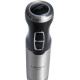 Блендер Liberton LHB-0311, Black, 1000W, занурювальній, плавне рег швидкості, вінчик, мірний стакан, подрібнювач, мультиподрібнювач, двосторонні диски для нарізання овочів і фруктів, насадка для нарізання кубиками