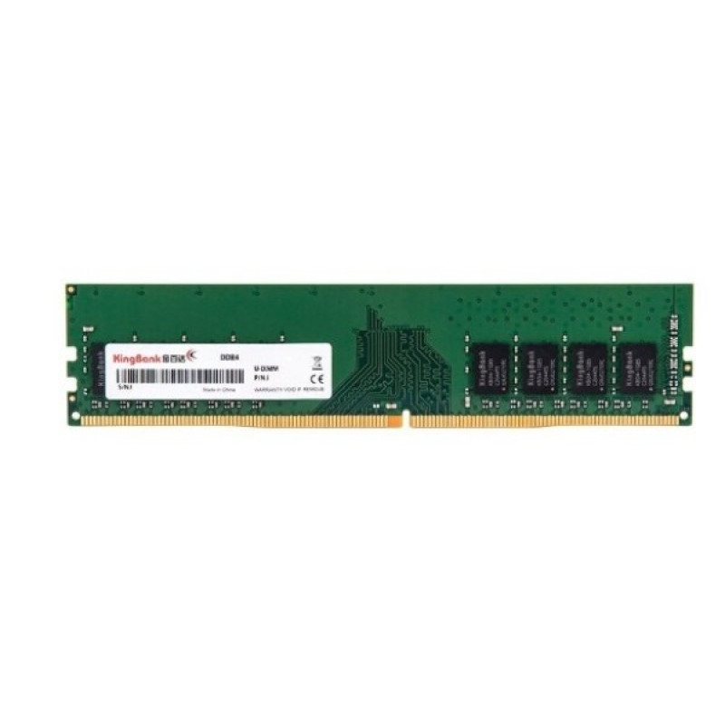 Пам'ять 8Gb DDR4, 3200 MHz, KingBank, CL22, 1.2V, Bulk (KB32008X1BLK)