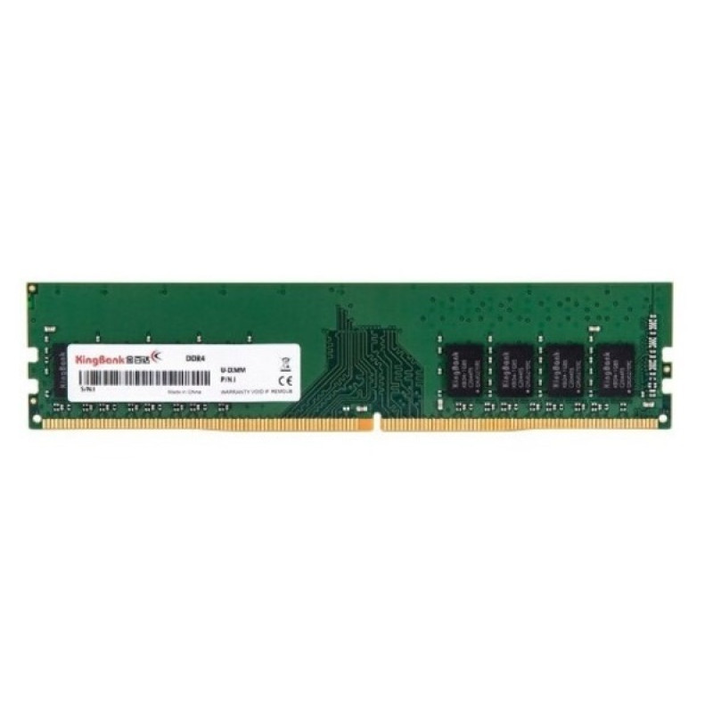 Пам'ять 8Gb DDR4, 2666 MHz, KingBank, CL19, 1.2V, Bulk (KB26668X1BLK)