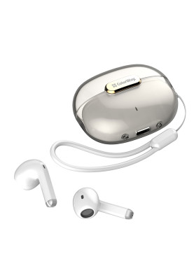 Навушники бездротові ColorWay Earbuds TWS 2, White, Bluetooth 5.3, мікрофон, динаміки 13 мм, сенсорне керування, кейс для зарядки, 30 mAh / 300 mAh, Type-C (CW-TWS2WT)
