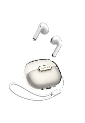 Навушники бездротові ColorWay Earbuds TWS 2, White, Bluetooth 5.3, мікрофон, динаміки 13 мм, сенсорне керування, кейс для зарядки, 30 mAh / 300 mAh, Type-C (CW-TWS2WT)