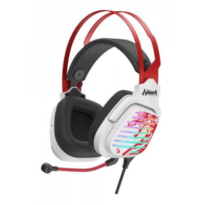 Навушники Bloody G560 Naraka, USB, Hi Fi, підтримка звуку 7.1, RGB підсвічування, накладні, кабель 2 м