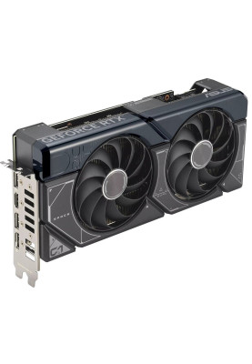 Відеокарта GeForce RTX 4070 SUPER, Asus, DUAL, 12Gb GDDR6X, 192-bit, HDMI/3xDP, 2475/21000 MHz, 16-pin (DUAL-RTX4070S-12G)