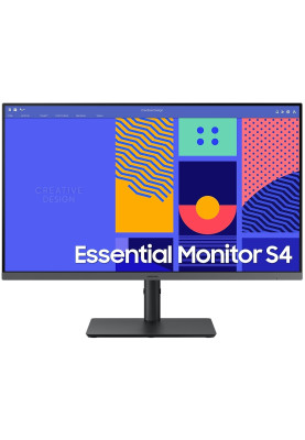 Монітор 27" Samsung LS27C430, Black, WLED, IPS, 1920x1080, 4 мс, 100 Гц, 250 кд/м², 1000:1, 178°/178°, DP/HDMI, Vesa 100x100, AMD FreeSync (LS27C430GAIXCI)