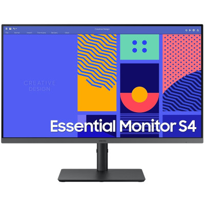 Монітор 27" Samsung LS27C430, Black, WLED, IPS, 1920x1080, 4 мс, 100 Гц, 250 кд/м², 1000:1, 178°/178°, DP/HDMI, Vesa 100x100, AMD FreeSync (LS27C430GAIXCI)