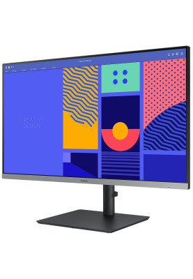 Монітор 27" Samsung LS27C430, Black, WLED, IPS, 1920x1080, 4 мс, 100 Гц, 250 кд/м², 1000:1, 178°/178°, DP/HDMI, Vesa 100x100, AMD FreeSync (LS27C430GAIXCI)