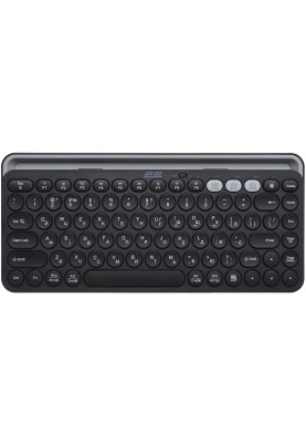 Клавіатура бездротова 2E KS250, Black, Bluetooth / USB 2.4GHz, до 10 м, 2xAAA (2E-KS250WBK_UA)