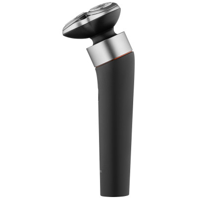 Електробритва Ardesto SHRR-B5WDR, Black, роторна, сухе/вологе гоління, 3 головки, LCD дисплей, технологія Direct Drive, самозагострючі леза, водостійкість IPX7, підставка для зарядки, щітка для очищення, захисна кришка, час роботи 45хв