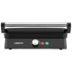 Електрогриль Ardesto GH-1800MB, Black/Silver, 1800W, механічне керування, антипригарне покриття, знімний лоток для збирання олії, регулювання температури, можливість приготування в відкритому положенні