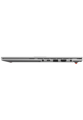 Ноутбук 15" Asus Vivobook Go 15 E1504FA-BQ534 (90NB0ZR1-M00UN0) Cool Silver 15.6" FullHD 1920х1080 IPS матовий, AMD Ryzen 5 7520U 2.8-4.3GHz, RAM 16GB, SSD 512GB, AMD Radeon Graphics, DOS