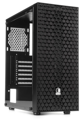 Корпус Qube CARNIVAL RGB Black, без БЖ, Mini Tower, ATX, Mini ITX, microATX, 1хUSB 3.0, 2хUSB 2.0, 365x185x413 мм, 4.8 кг (CARNIVAL_FCNU3)