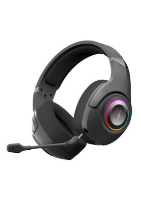 Навушники бездротові Bloody GR270 Black ігрові, мікрофон, RGB підсвічування, Bluetooth + 2.4GHz + 3.5 jack