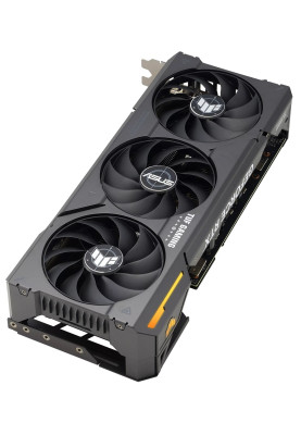 Відеокарта GeForce RTX 4070 SUPER, Asus, TUF GAMING OC, 12Gb GDDR6X, 192-bit, HDMI/3xDP, 2595/21000 MHz, 16-pin (TUF-RTX4070S-O12G-GAMING)