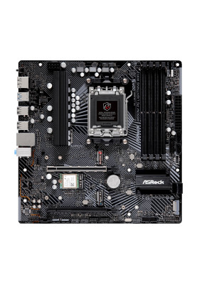 Материнська плата AM5 ASRock B650M PG Lightning WiFi, B650, 4xDDR5, Int.Video (CPU), 4xSATA3, 3xM.2, 1xPCI-E 4.0 x16, 1xPCI-E 3.0 x16, ALC897, RTL8125BG, WiFi 6E, Bluetooth 5.2, 9xUSB3.2/8xUSB2.0, HDMI/DP, MicroATX