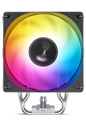 Кулер для процесора Jonsbo CR-1000 EVO ARGB, Black, алюміній/мідь, 1x120 мм ARGB PWM, для Intel 115x/1200/1700, AMD AMx/FMx