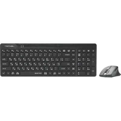Комплект бездротовий A4Tech Fstyler FG2400 Air Black, радіус дії до 15 м