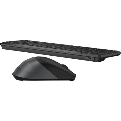 Комплект бездротовий A4Tech Fstyler FG2400 Air Black, радіус дії до 15 м