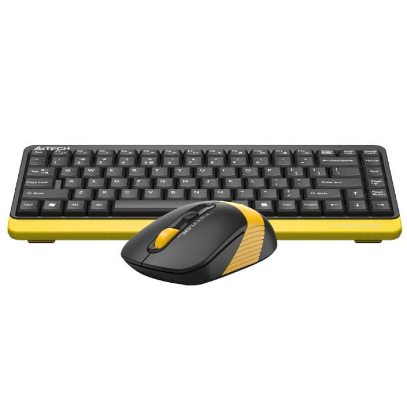 Комплект бездротовий A4Tech Fstyler FG1110 Bumblebee, радіус дії до 15 м