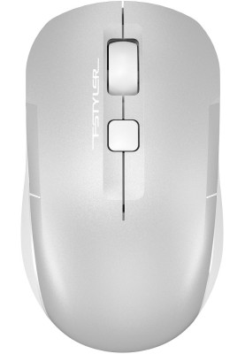 Миша A4Tech Fstyler FB26CS, Desk+Air, Icy White, оптична, Bluetooth / 2.4 ГГц, 1000/1600/2000 dpi, 4 кнопки, вбудований акумулятор, USB Type-C